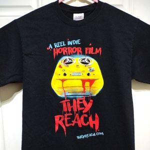 A Reel Indie Horror Film "They Reach" T-shirt Size Medium